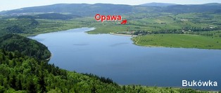 wypoczynek w gorach zalew Bukowka